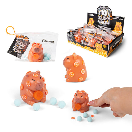 SCRUNCHEMS SQUISHY STICKY CAPYBARA