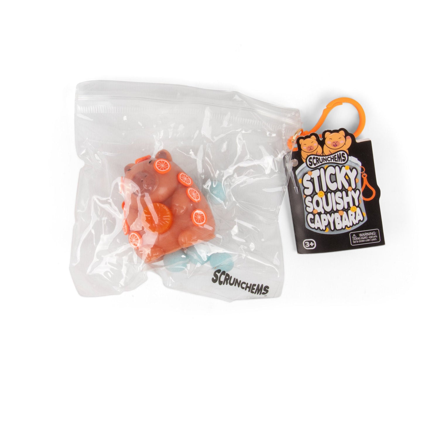 SCRUNCHEMS SQUISHY STICKY CAPYBARA