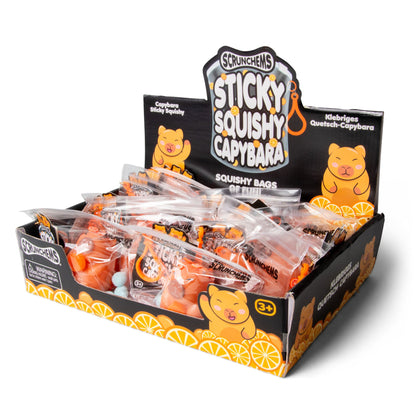 SCRUNCHEMS SQUISHY STICKY CAPYBARA