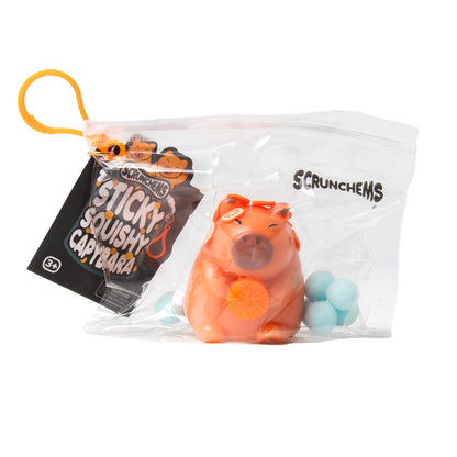 SCRUNCHEMS SQUISHY STICKY CAPYBARA