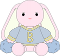 Beach Bunny Plush (9in)
