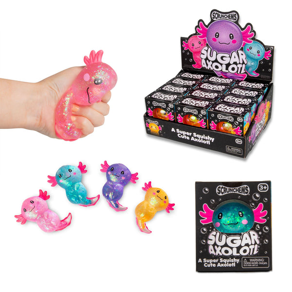 SCRUNCHEMS SUGAR AXOLOTL