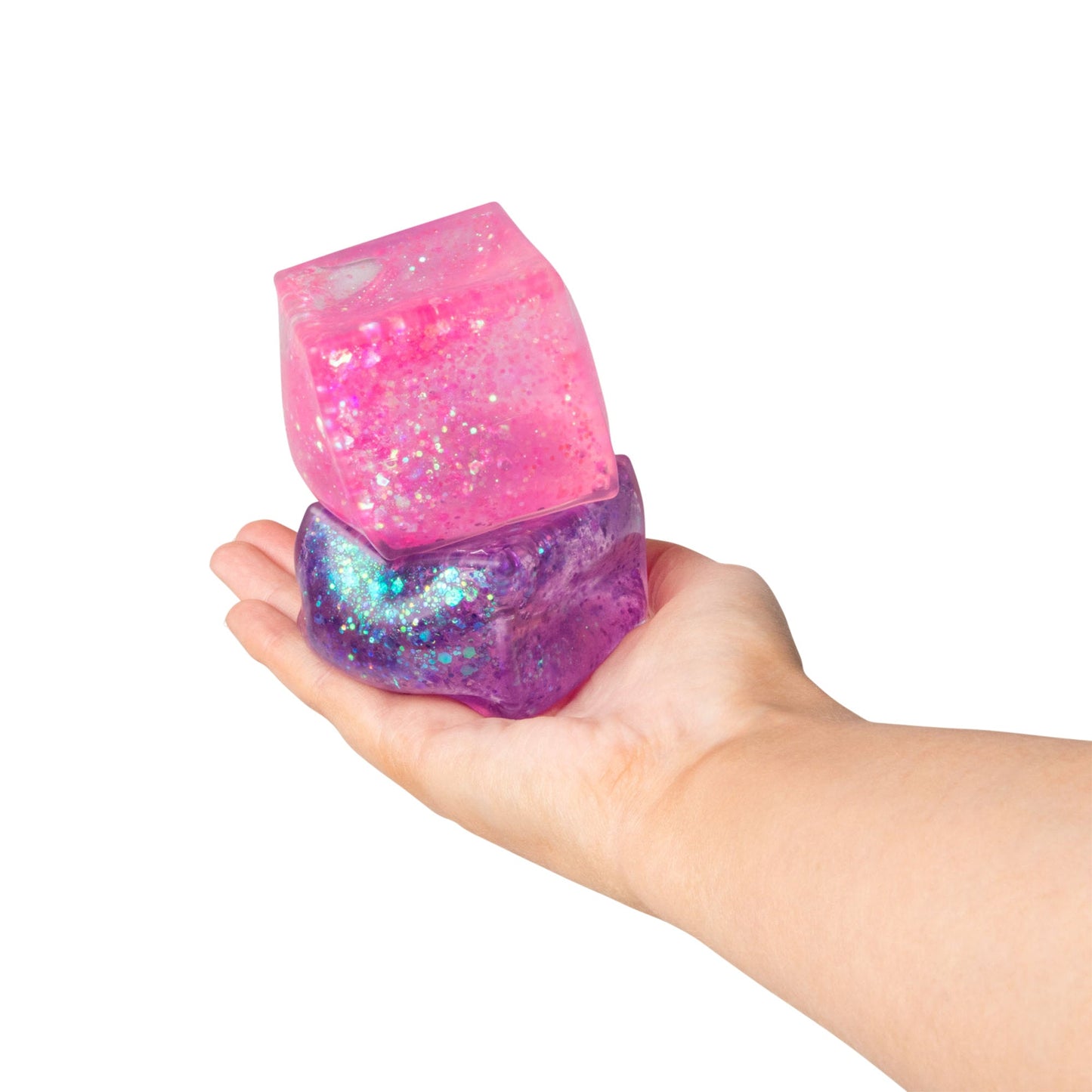 SCRUNCHEMS GLITTER SUGAR CUBE