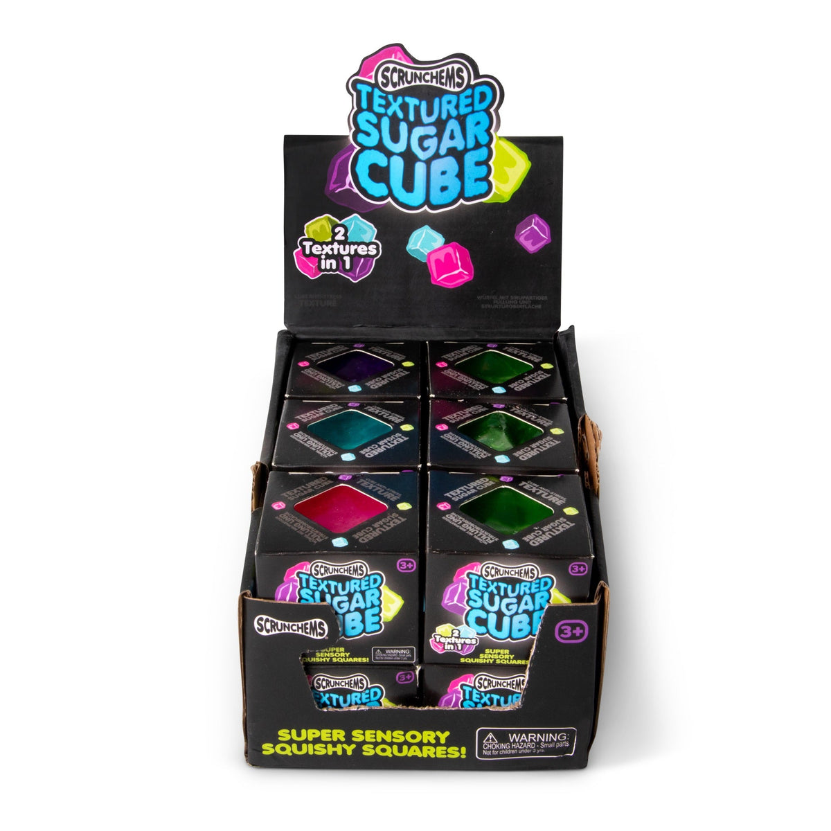 SCRUNCHEMS TEXTURED SUGAR CUBE
