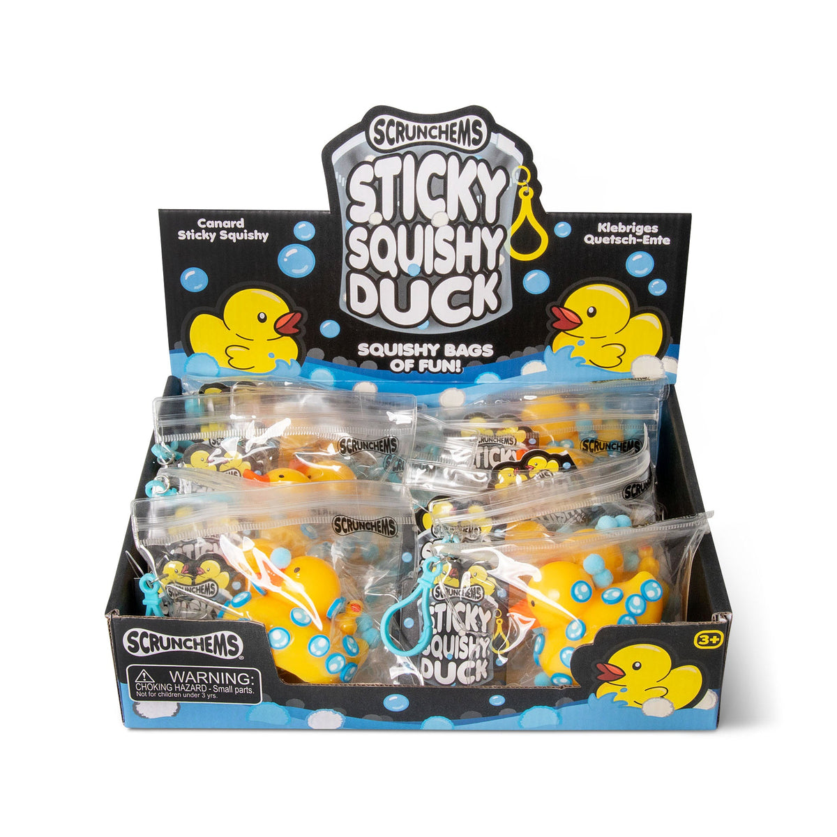 SCRUNCHEMS STICKY SQUISHY DUCK