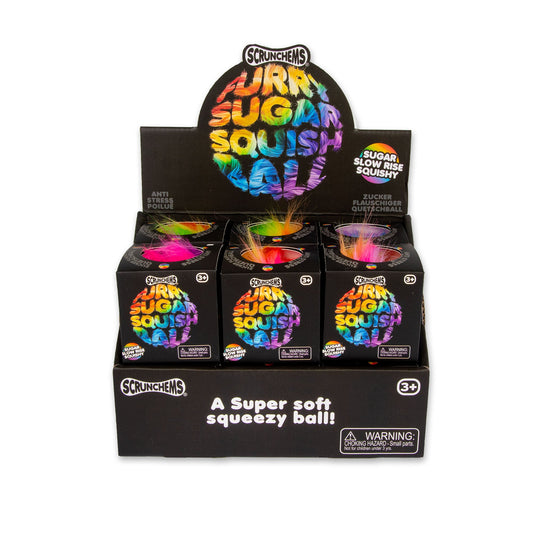 SCRUNCHEMS FURRY SUGAR SQUISH BALL