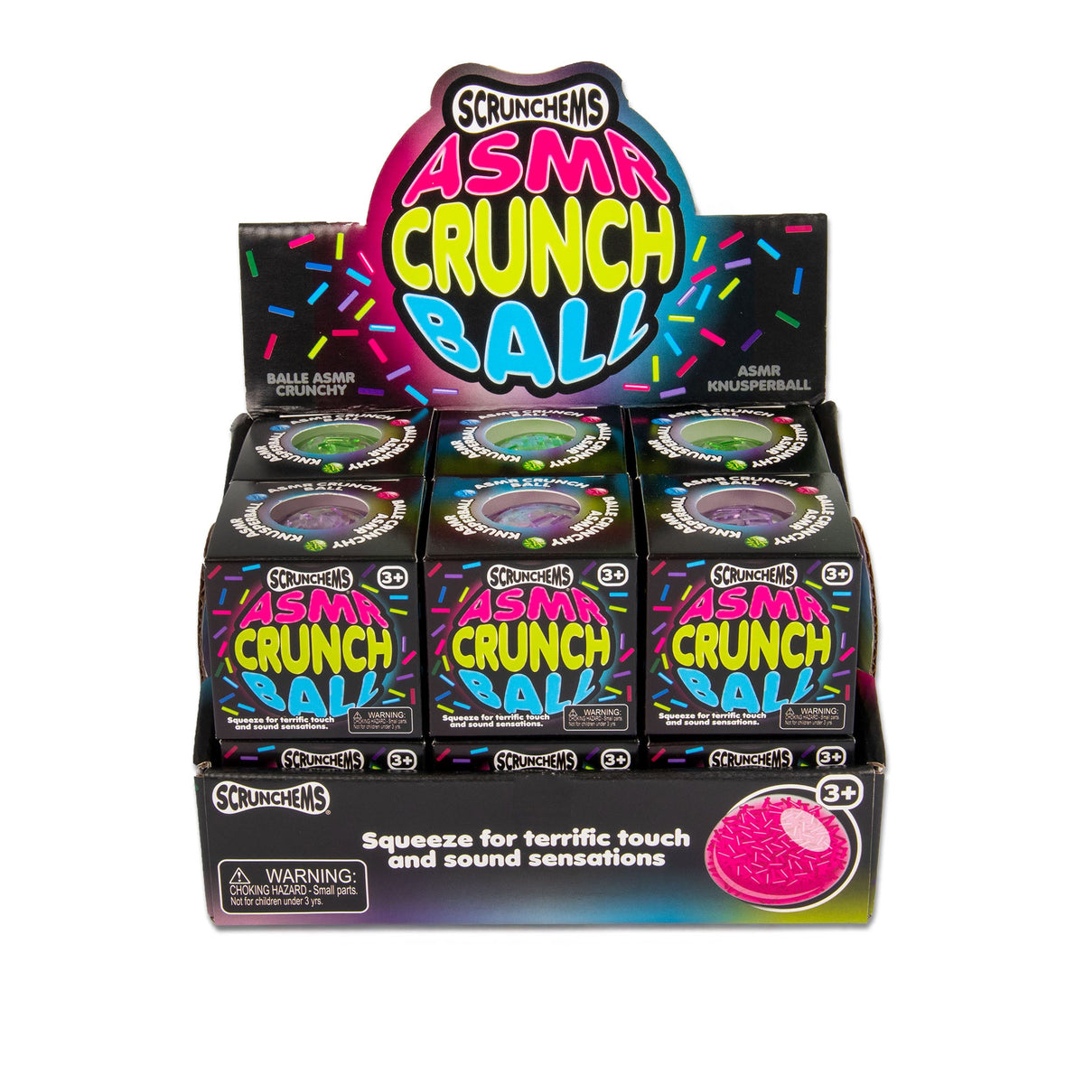 SCRUNCHEMS ASMR CRUNCH BALL