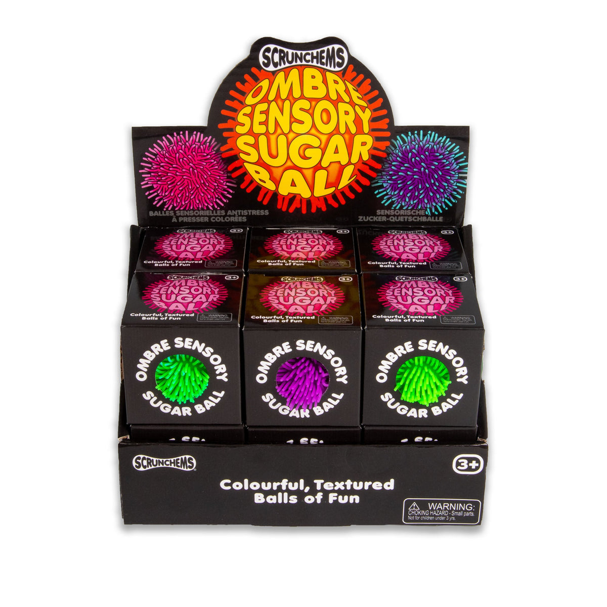 SCRUNCHEMS OMBRE SENSORY SUGAR BALL