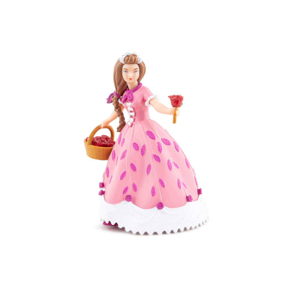 Princess figurine with a rose