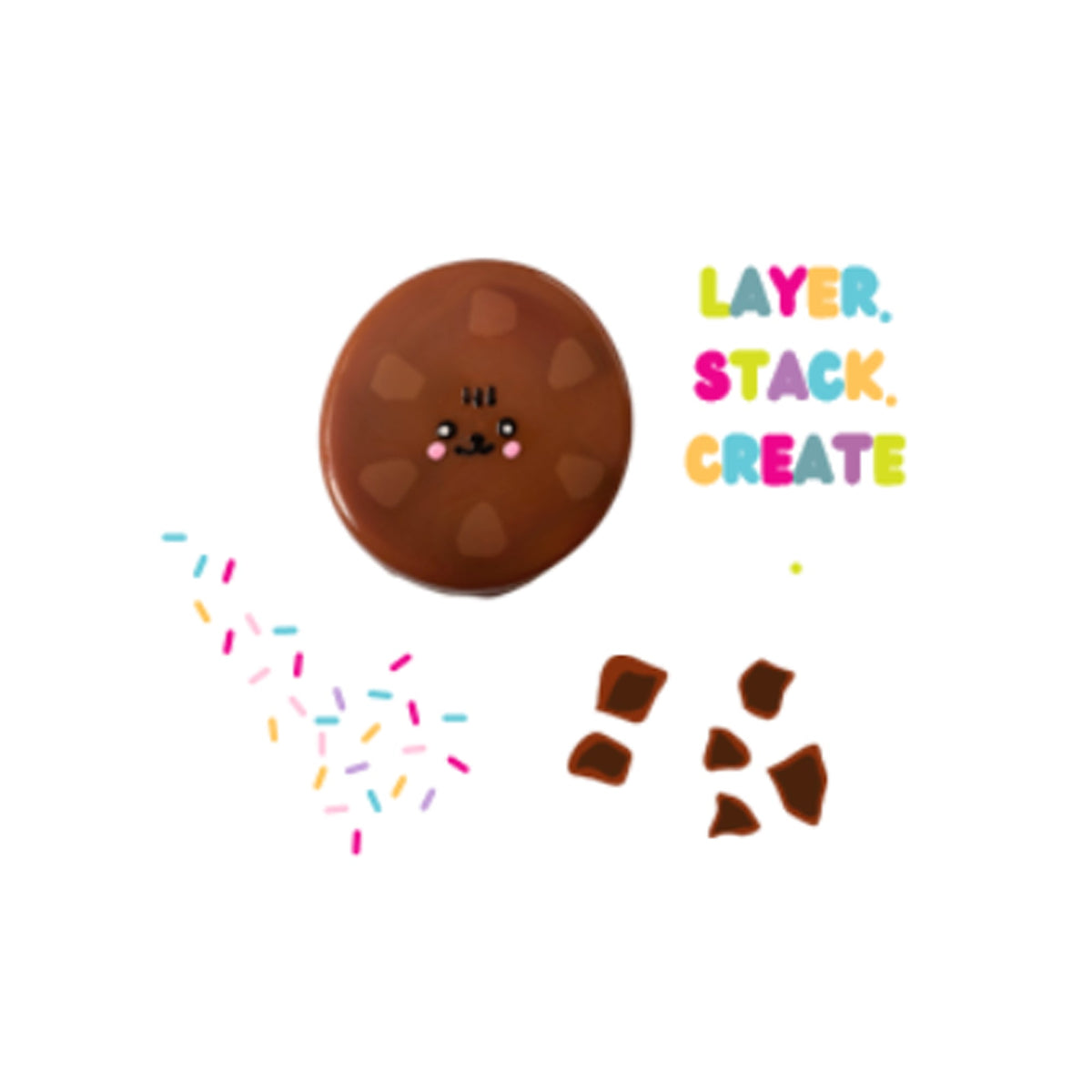 SCRUNCHEMS DOUCEURS COLLANT MOUSSEUX BISCUIT