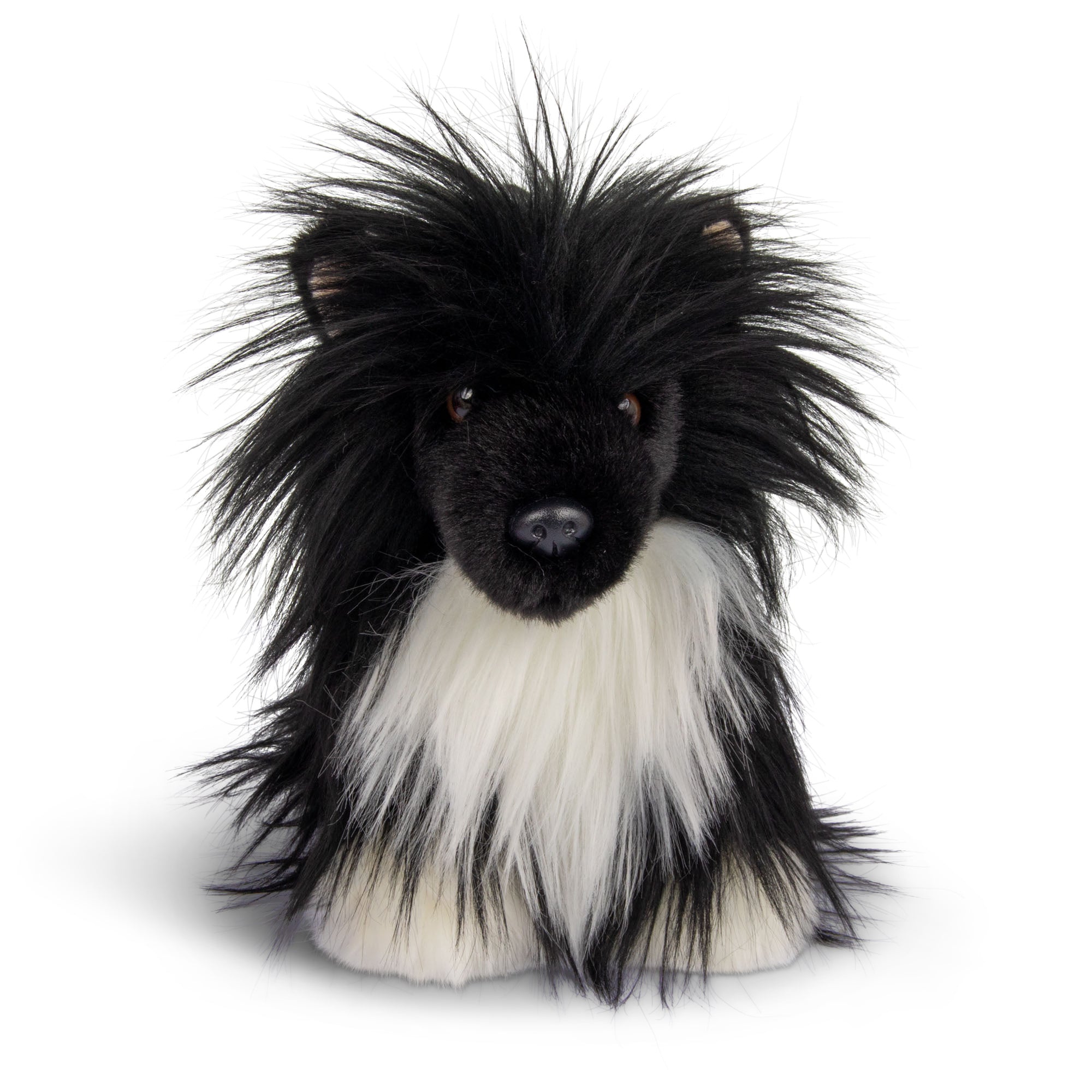 ANIMIGOS WORLD OF NATURE 18CM BLACK CHINESE CRESTED DOG