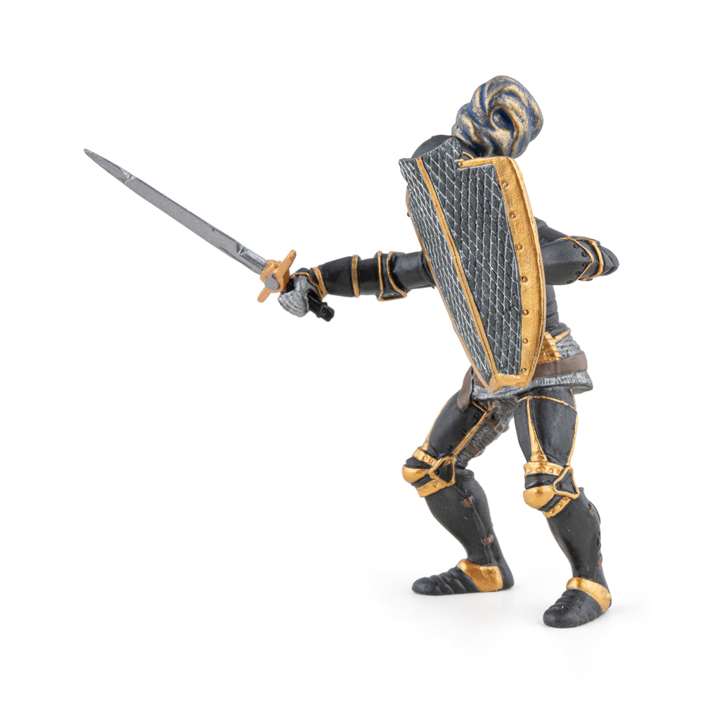 Black Armored Knight Figurine