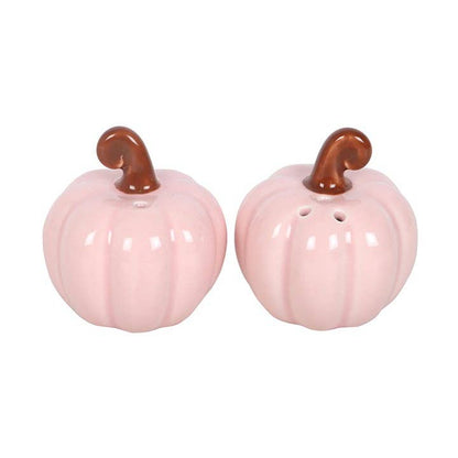 Salt and Pepper Autumn Pink Pumpkins