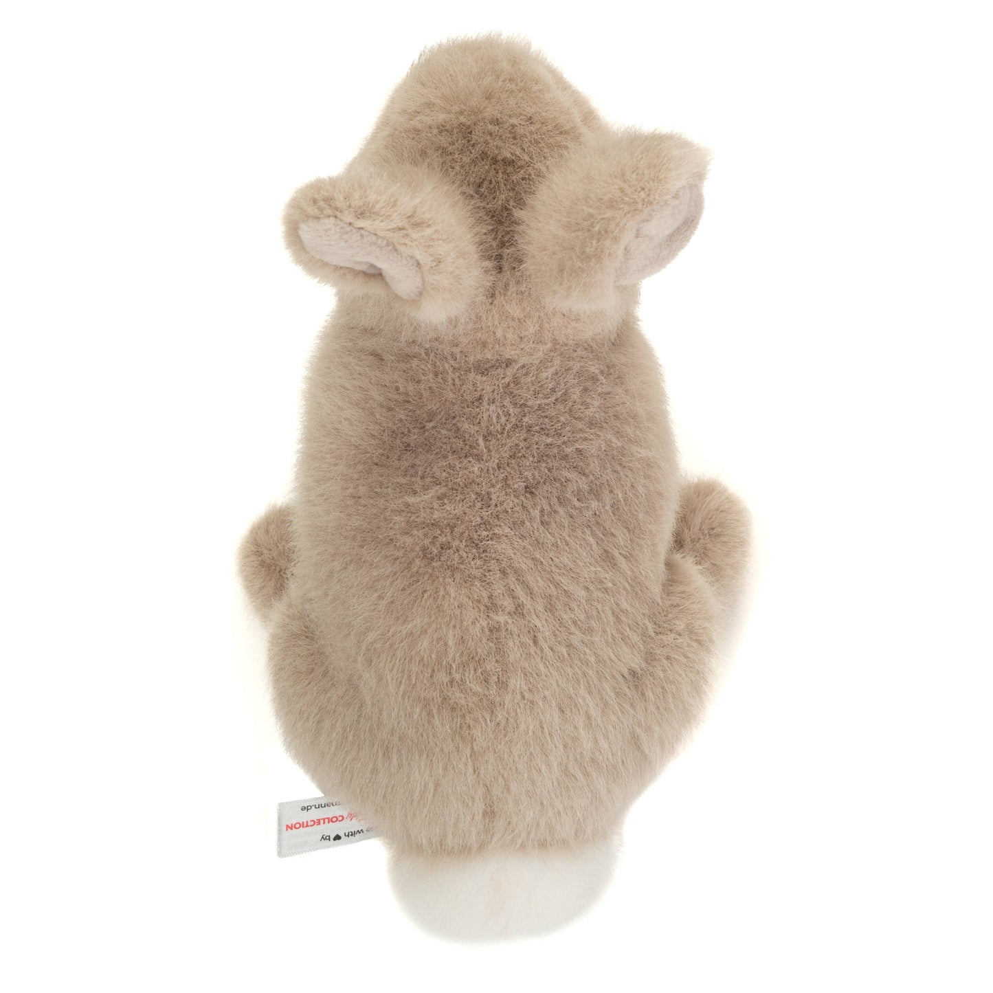 Grey Sitting Rabbit Plush Toy