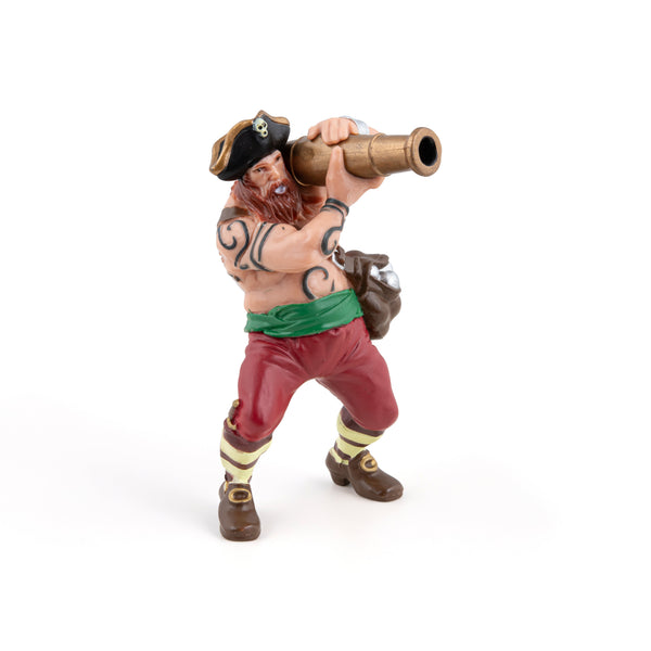 Figurine Pirate au canon Papo - personnage pirate