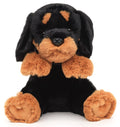 Peluche teckel assis