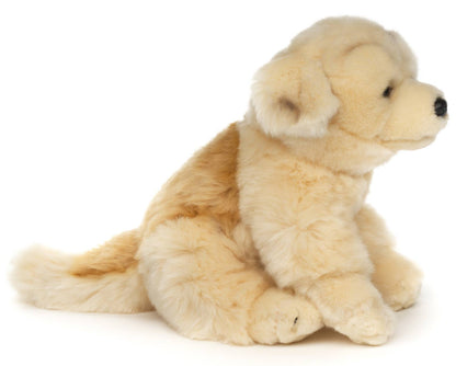 Peluche Chiot Golden Retriever, assis