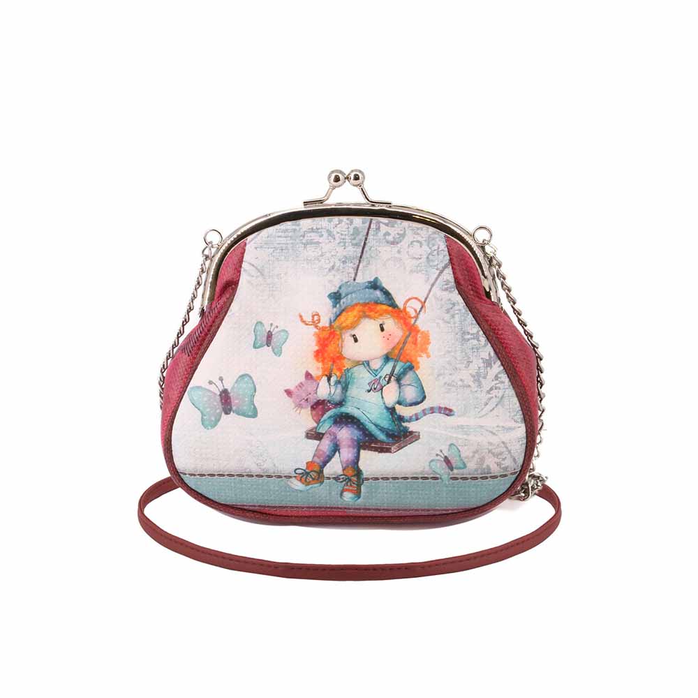 Sac à Bandoulière Retro Chaîne Grand Forever Ninette « Swing »