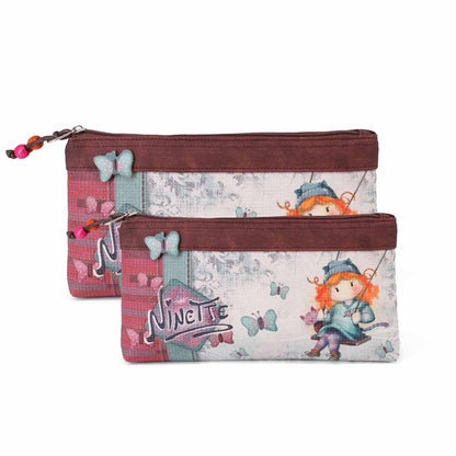 Ensemble de Deux Trousse de Toilette Forever Ninette « Swing »
