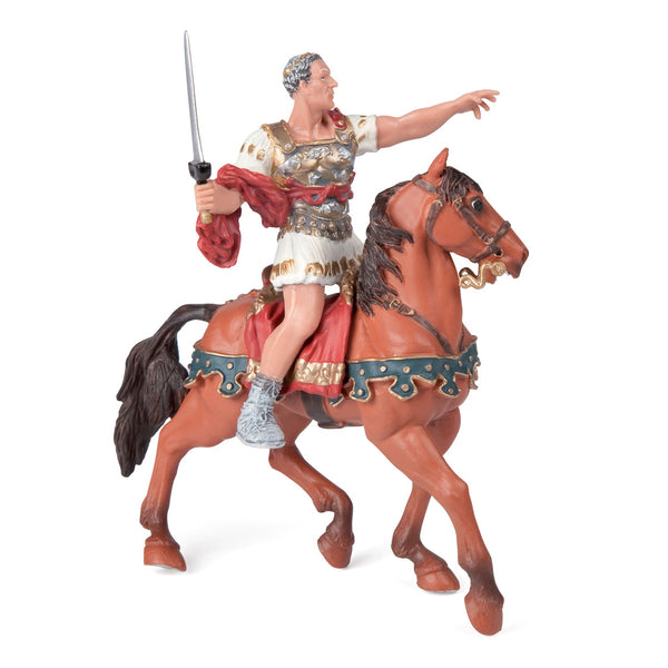 Figurine Cheval de César Papo - personnage historique