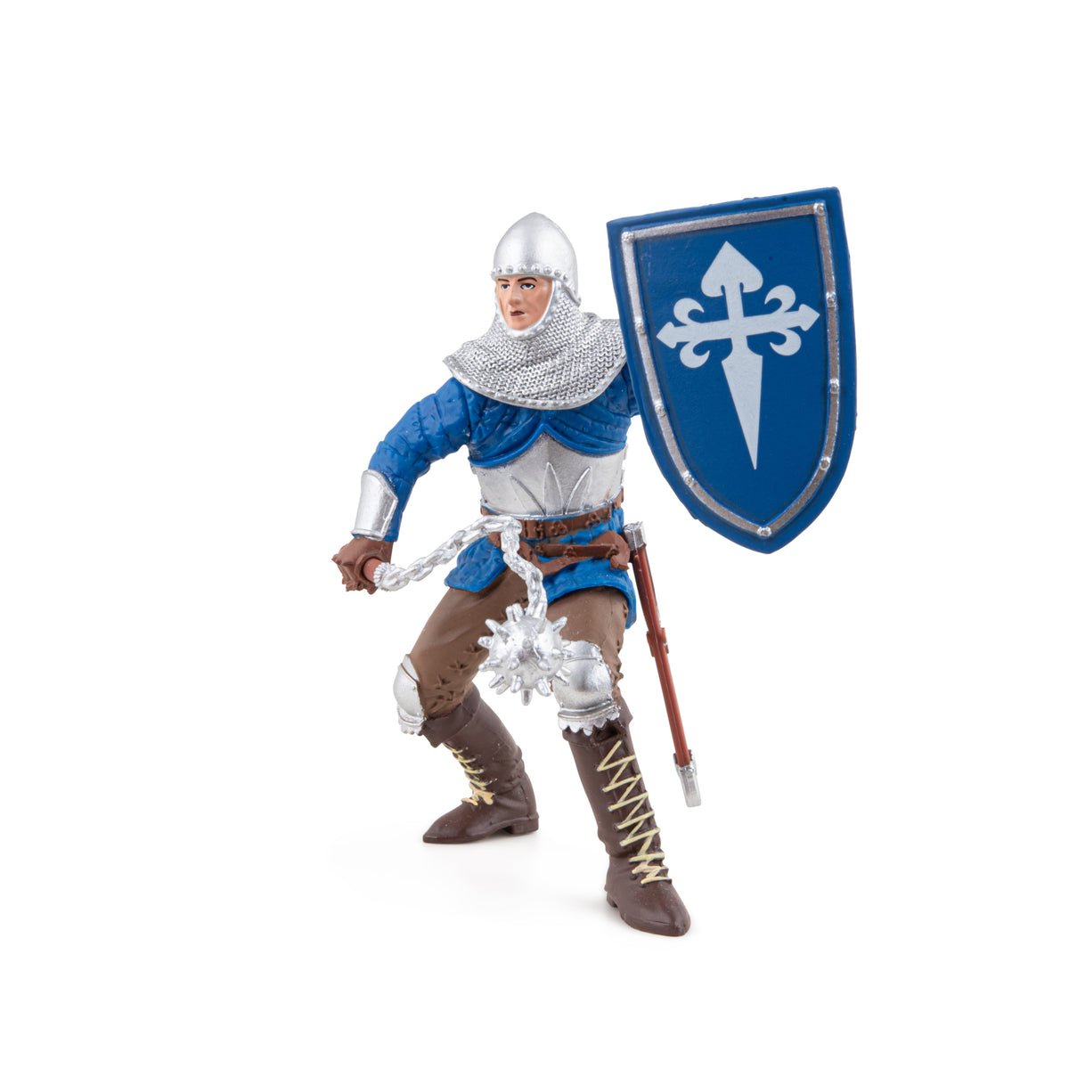 Mace-Wielding Knight Figurine