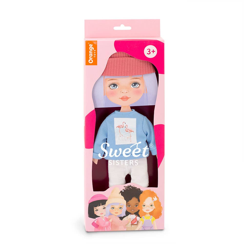 Completo abbigliamento: felpa blu, 28 cm