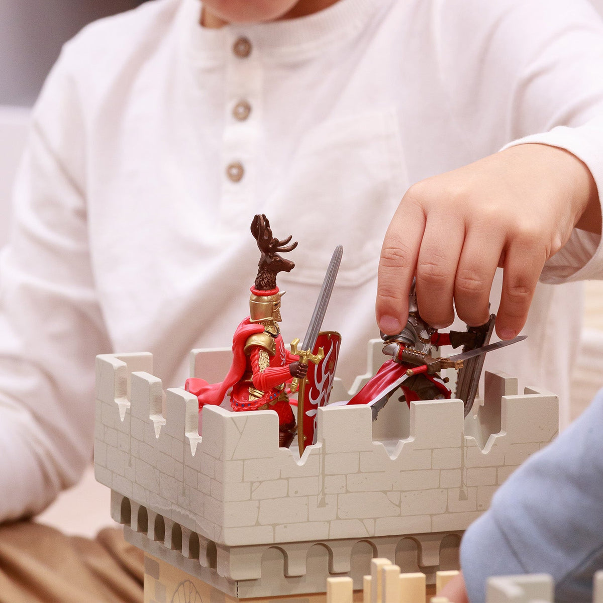 Figurine Maître des armes cimier cerf