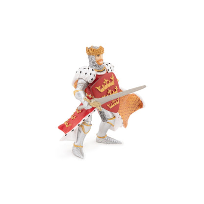 Red King Arthur figurine