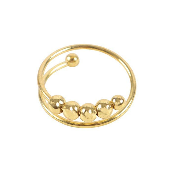 "Rain or Shine" anti-anxiety ring
