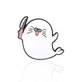 Pin's Bébé Phoque avec Couteau