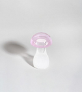 Mushroom Storm Glass - Rose Pastel