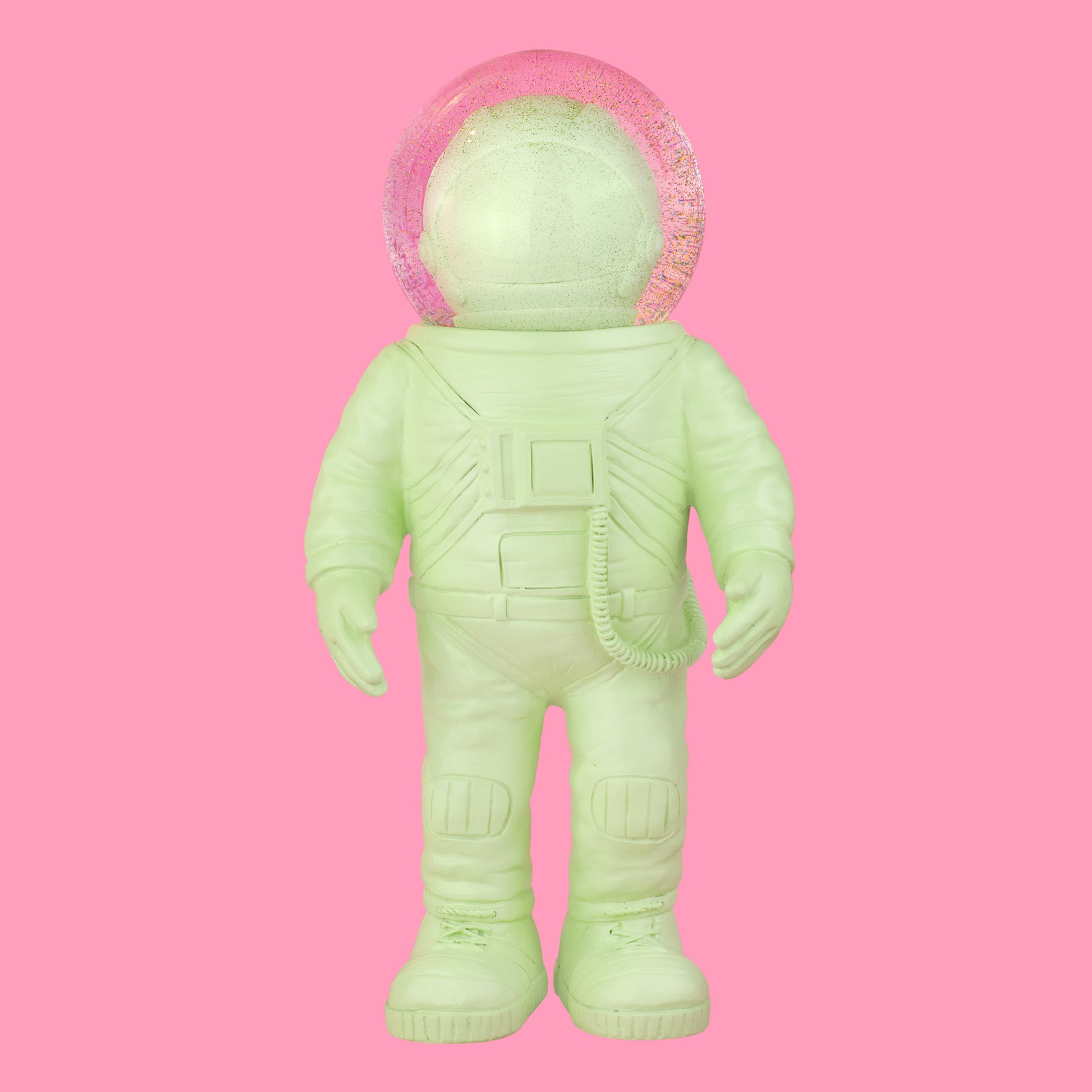 boule a neige astronaute geant vert donkey
