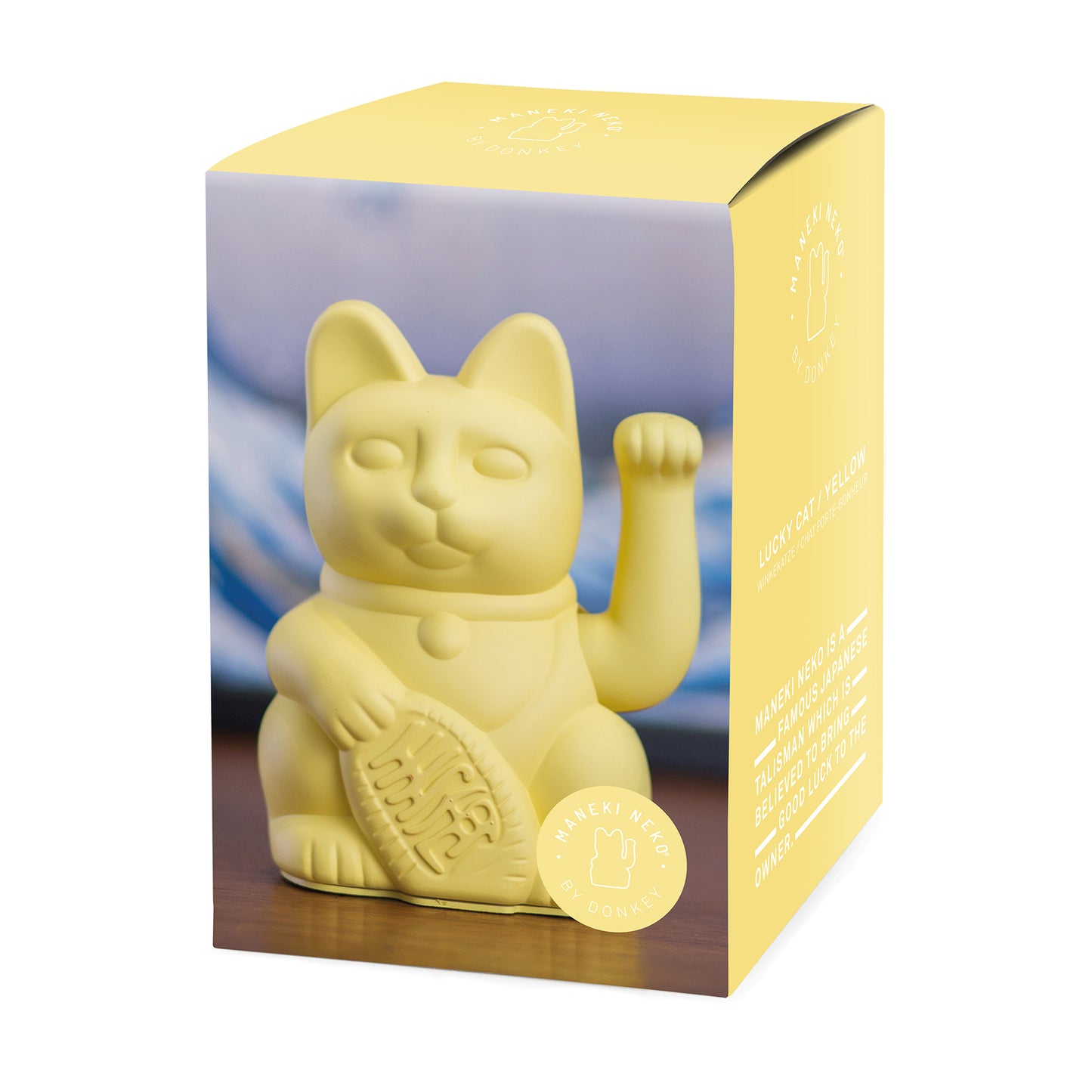 Lucky yellow cat