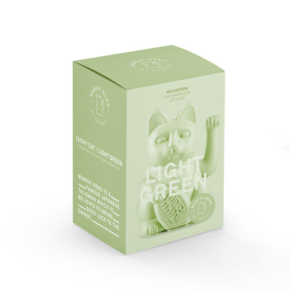 Light Green Lucky Cat