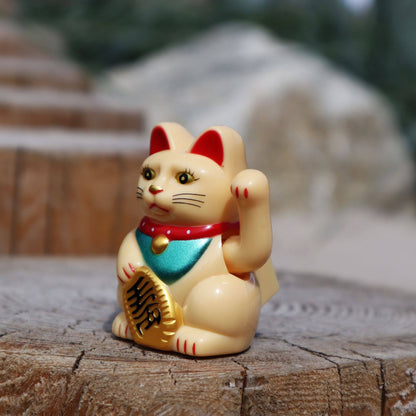 Lucky solar beige mini cat 5cm