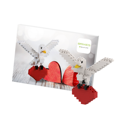 BRIXIES Turtle Dove Postcard