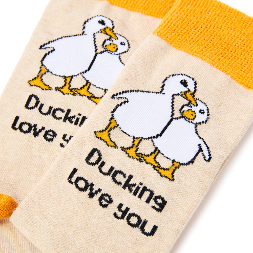 “Ducking Love You” Duck Socks