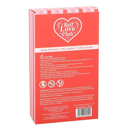Kit de Bain Rituel de la Saint-Valentin du Club de l'Amour de Soi