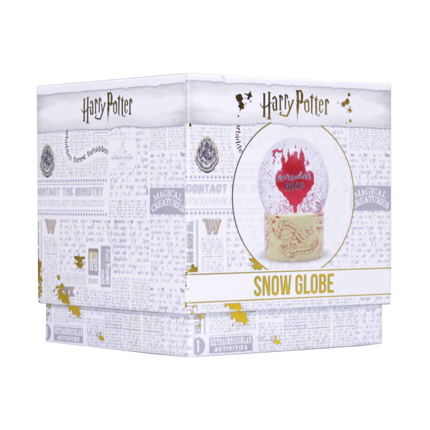 Boxed snow globe (65 mm) - Harry Potter (Marauder's Map)