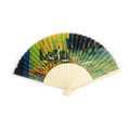 Hand fan, Bamboo, Café Terrace, Van Gogh