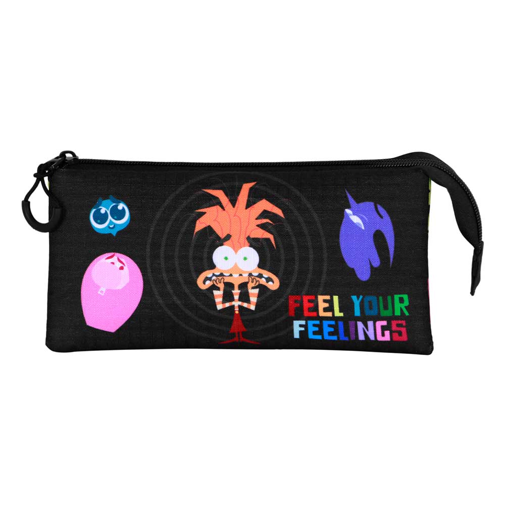Trousse Triple Disney « Pixar Vice-Versa 2 / Inside Out 2 Feeling »