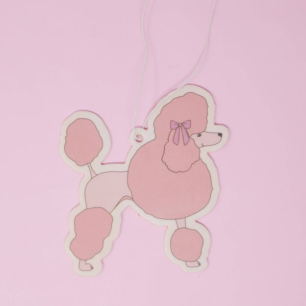 Poodle Car Air Freshener