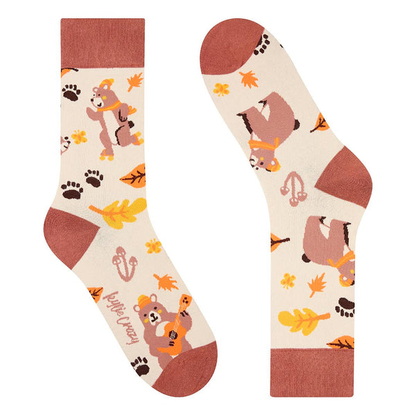"OSITO" Bear Socks for Autumn