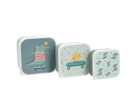 3 boites dejeuner croc