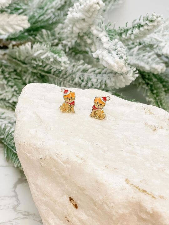 Orecchini Spitz di Natale