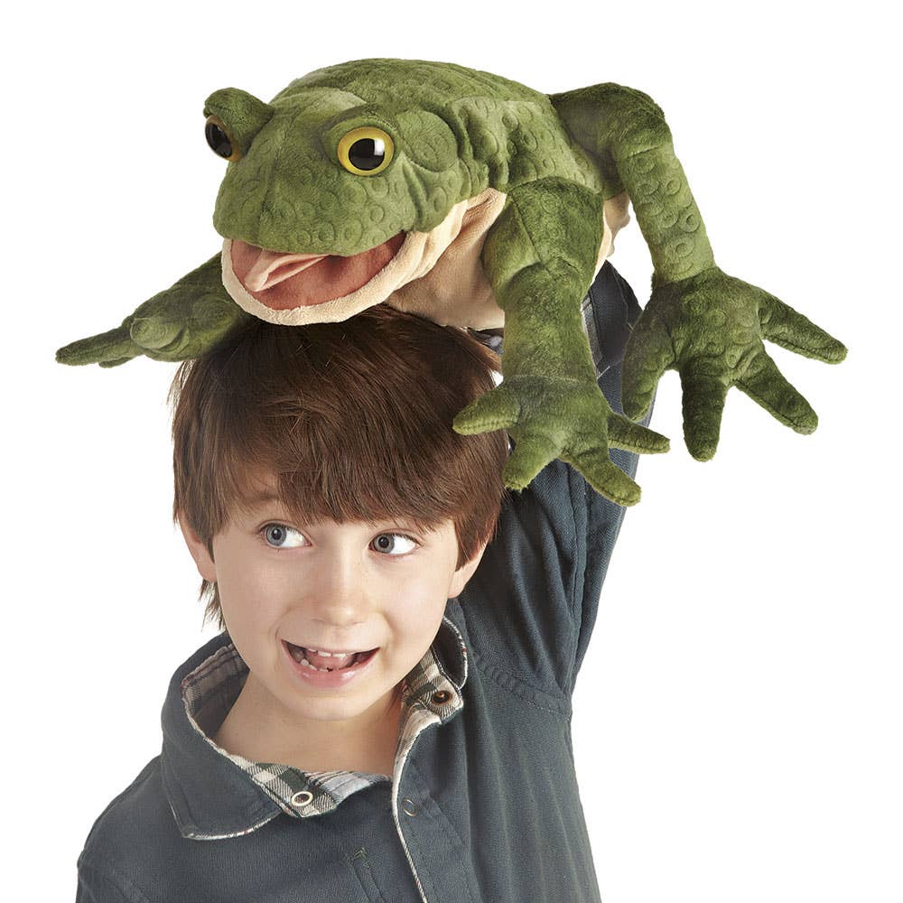 Marionnette à main Crapaud 3099/ Crapaud Folkmanis réaliste