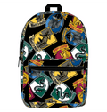 Sac à dos enfant Harry Potter blasons des maisons de Poudlard