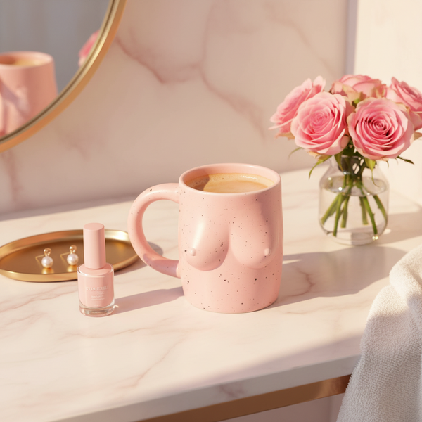 Pink Breast Mug