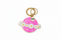 Porte-clés Planète Fleur "Flower Power"