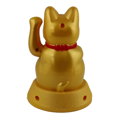 Lucky Solar Gold Cat 12cm